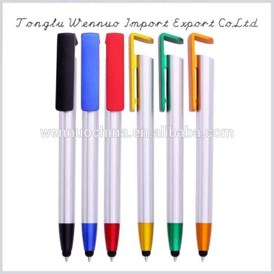 Best selling tablet stylus pen novelty phone holder custom pen