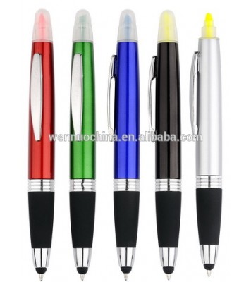 promotional hole rubber griper plastic pen