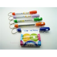 light calendar banner pen with pull out