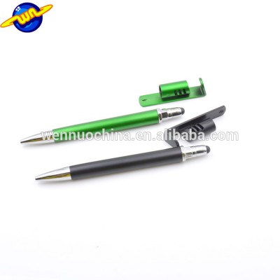 Useful office custom phone stand custom printed pen stylus pen