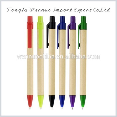 Factory Cheap wholesale promotional paper ball pen