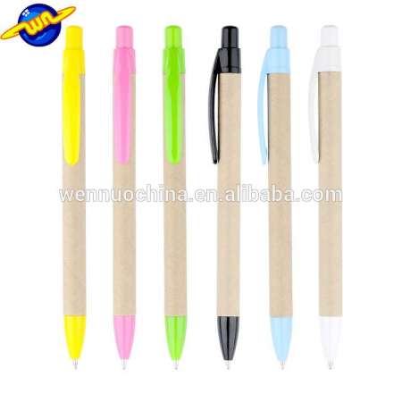 Professional manufacture eco friendly recycled paper pen